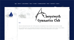 Desktop Screenshot of aberystwyth-gymnastics.co.uk